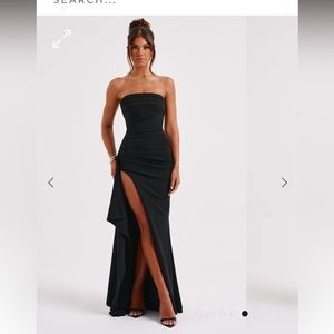 Zafira Maxi black dress- Babyboo size MEDIUM